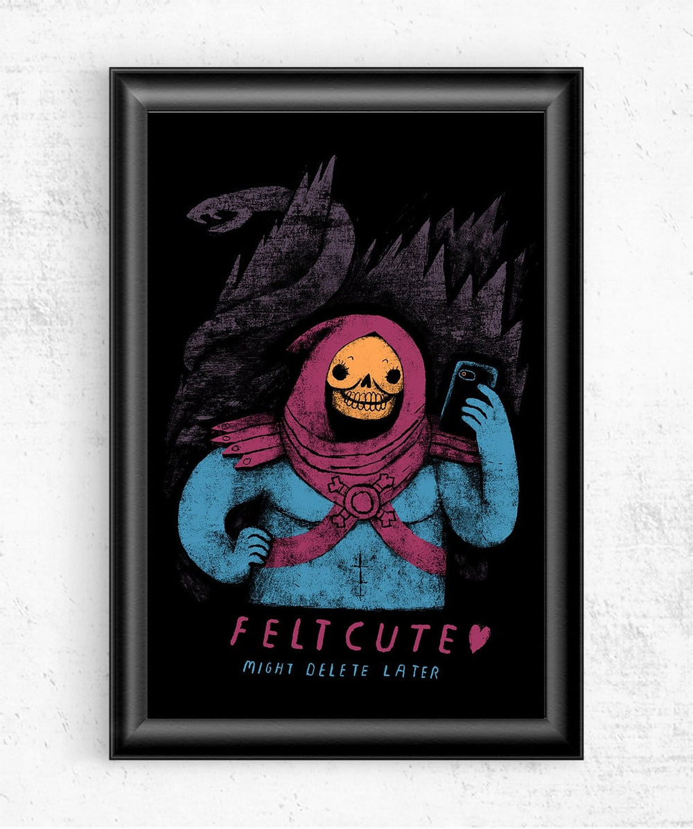 Felt Cute Posters by Louis Roskosch - Pixel Empire