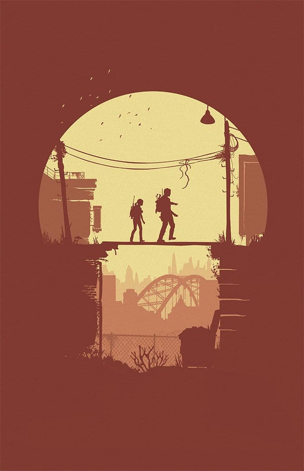 Joel and Ellie - The Last Of Us - Posters and Art Prints