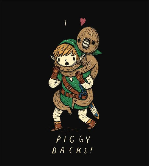 Piggy Backs T-Shirts by Louis Roskosch - Pixel Empire