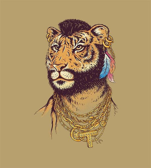 Mr Tiger Hoodies by Enkel Dika - Pixel Empire