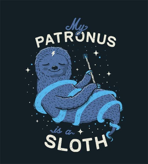 Sloth Patronus Hoodies by Eduardo Ely - Pixel Empire