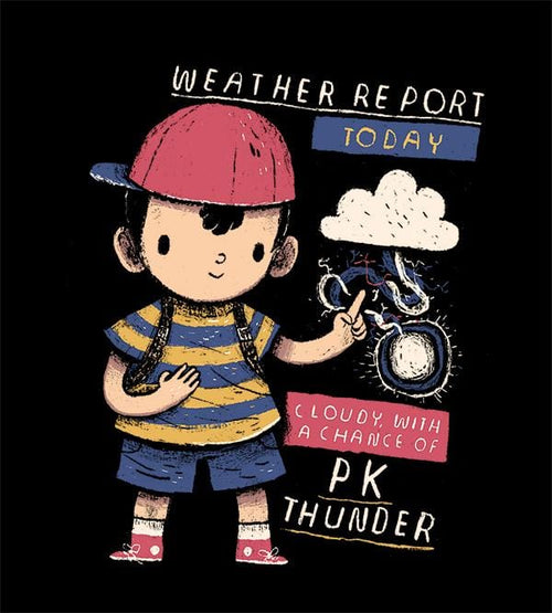 Pk Thunder T-Shirts by Louis Roskosch - Pixel Empire