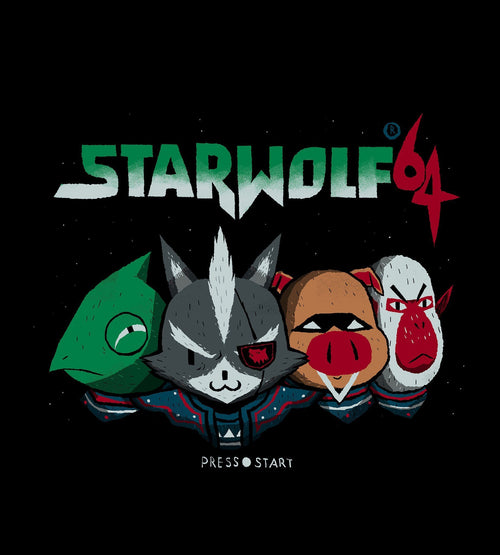 Starwolf T-Shirts by Louis Roskosch - Pixel Empire