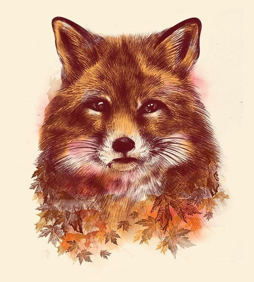 The Red Fox T-Shirts by Dan Elijah Fajardo - Pixel Empire